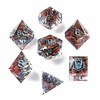 Hymgho Captured Magic Sharp Edge Resin Dice Set - Dream Petals