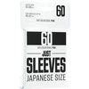 Just Sleeves Juodas Japanese (60 Sleeves)