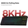 Keychron C3 PRO 8K QMK laidinė mechaninė 80% klaviatūra (C3PX-H1)