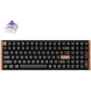 Keychron K4 HE Wireless (K4H-F1) – US išdėstymas – Hot-Swappable Gateron Magnetic Nebula – Carbon Juodas (Juoda) Magnetinė Belaidė Žaidimų Klaviatūra