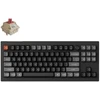 Keychron V3 Ultra Wireless (V3U-D1) – US išdėstymas – Hot-Swappable Silk POM Raudona – Juodas (Juoda) Mechaninė Belaidė Žaidimų Klaviatūra
