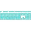 Klaviatūra Royal Kludge Pudding PBT Keycaps - (104 vnt., Electric, PBT, ANSI, UK išdėstymas)