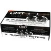 L33T Gaming 3" guminiai ratukai kėdėms (juodi)| Jungtis 11mm