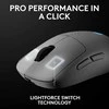 LOGITECH G PRO 2 LIGHTSPEED Belaidė pelė - Baltas - 2.4GHZ - EER2-933