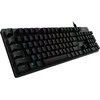 Mechaninė Žaidimų Klaviatūra Logitech G512 Carbon su RGB Apšvietimu, US Tarptautinis Išdėstymas, GX Brown Tactile