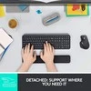 Klaviatūra LOGITECH MX Keys riešo atrama (juoda)