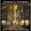 Loke Battlemats Loke Battle Mats: Books of Battle Mats - Towns & Taverns