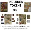 Loke Battlemats Loke Battle Mats: Giant Book of Battle Mats - Streets Sewers & Cemeteries