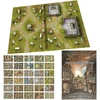 Loke Battlemats Loke Battle Mats: Giant Book of Battle Mats - Streets Sewers & Cemeteries