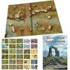 Loke Battlemats Loke Battle Mats: Giant Book of Battle Mats - Wilds, Wrecks & Ruins