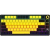 LORGAR KBP7075W 75% Mechaninė belaidė klaviatūra | US | Juoda/Geltona