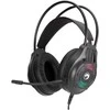 MARVO H8326 Akari 30 RBG Laidinės žaidimų ausinės | USB | 3.5 mm | Juoda