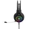 MARVO HG9821 RGB Laidinės žaidimų ausinės | USB | Juoda