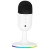 Marvo MIC-06 RGB baltas laidinis mikrofonas |USB