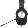 Marvo Pulz 80W laidinės žaidimų RGB ausinės | 3.5mm | Juodos