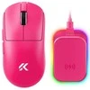 MCHOSE A7 Ultra Plus V2 belaidė pėlė | 2.4GHz, BT | 500 mAh | Rose Raudona