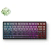 MCHOSE G75 belaidė magnetinė klaviatūra | US | Matcha Latte Switch V2 | 2.4GHz, BT | Juoda