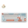 MCHOSE K99 V2 belaidė mechaninė klaviatūra | US | Icy Creamsicle Switch | 2.4GHz, BT | Horizon Or.