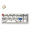 MCHOSE K99 V2 belaidė mechaninė klaviatūra| US | Icy Creamsicle Switch | 2.4GHz, BT | Retro Balta