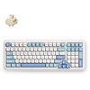 MCHOSE K99 V2 belaidė mechaninė klaviatūra| US | Icy Creamsicle Switch | 2.4GHz, BT | Sky Mėlyna