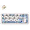 MCHOSE K99 V2 belaidė mechaninė klaviatūra| US | Icy Creamsicle Switch | 2.4GHz, BT | Sky Mėlyna