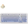 MCHOSE K99 V3 belaidė mechaninė klaviatūra| US | Icy Creamsicle Switch | 2.4GHz, BT | Glacier