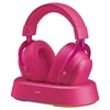 MCHOSE V9 Turbo Magnetic belaidės ausinės | 2.4G, BT, TYPE-C | Berry Raudona