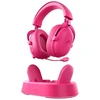 MCHOSE V9 Turbo Magnetic belaidės ausinės | 2.4G, BT, TYPE-C | Berry Raudona