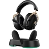 MCHOSE V9 Turbo Magnetic belaidės ausinės | 2.4G, BT, TYPE-C | Juodas Auksinė