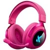 MCHOSE X9 belaidės ausinės | 2.4G, BT, TYPE-C | Rose Raudona