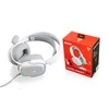 MODECOM MC-899 PROMETHEUS baltos laidinės ausinės 7.1 | USB