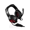 Žaidimų ausinės Modecom Volcano MC-839 Sword, LED, Juodos