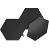 Nanoleaf | Formos Juodas Šešiakampis Išplėtimo rinkinys (3 panelės) | 42 W | WiFi