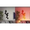 Sieninis šviestuvas Nanoleaf Shapes Juodas Mini Triangles Expansion Pack (10 panels)
