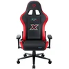 ONEX STC Alcantara L serijos žaidimų kėdė - juodos ir raudonos spalvos su „AirSuede“ mikropluošto medžiagomis