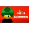 Paladone MARIO 1Up Mushroom ICON lempa 10cm
