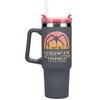 Paladone Stranger Things Sandarus Puodelis su šiaudeliu | 900 ml