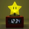 Paladone Super Mario Super Star Icon Alarm Clock lempa