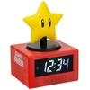 Paladone Super Mario Super Star Icon Alarm Clock lempa