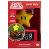 Paladone Super Mario Super Star Icon Alarm Clock lempa
