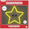 Paladone Super Mario Super Star Neon lempa (pakabinama ant sienos) | 24 cm