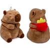 Pc Merch Kawaii - Capybara With Fries Backpack Pliušinis Žaislas | 25 cm