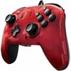 PDP Faceoff Deluxe+ Audio - Raudona Camo laidinis valdiklis skirtas Nintendo Switch