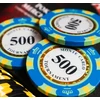 Pokerio žetonų rinkinys Monte Carlo (300 žetonų)