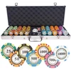 Pokerio žetonų rinkinys Monte Carlo (500 žetonų)
