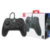Power A PowerA juodas laidinis valdiklis skirtas Nintendo Switch