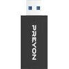 PREYON Hurricane Fly belaidės žaidimų ausinės (Juodos) | USB