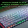 60% Mechaninė Žaidimų klaviatūra Razer Huntsman Mini Mercury Edition, Red Switch, US išdėstymas