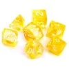 REBEL RPG Dice Set - Nebula - Geltona