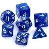 REBEL RPG kauliukų rinkinys - Pearl - Dark Mėlyna
